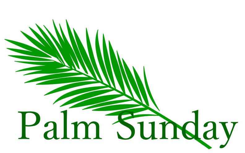 christian palm sunday clipart